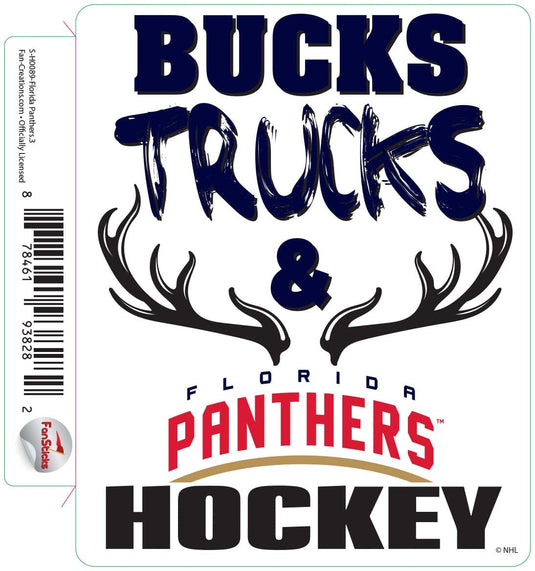 Fan Creations Decal Florida Panthers - NHL 3 inch Decal