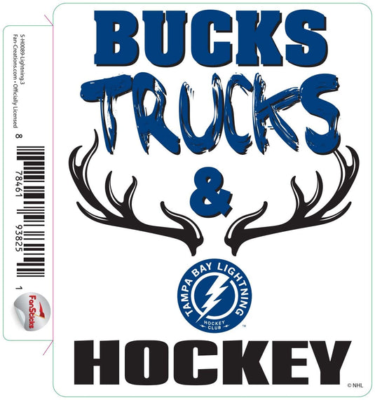 Fan Creations Decal Lightning - NHL 3 inch Decal
