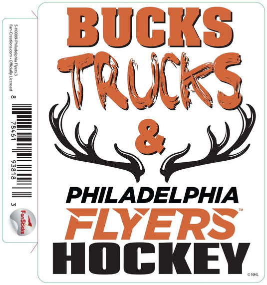 Fan Creations Decal Philadelphia Flyers - NHL 3 inch Decal