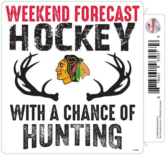 Fan Creations Decal Blackhawks - NHL 3 inch Decal