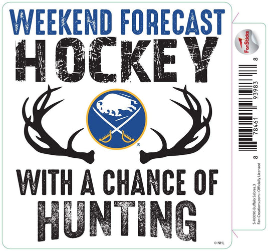 Fan Creations Decal Buffalo Sabres - NHL 3 inch Decal