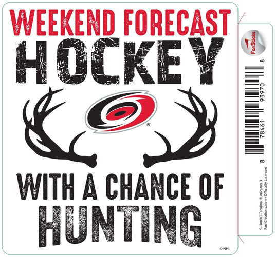 Fan Creations Decal Carolina Hurricanes - NHL 3 inch Decal