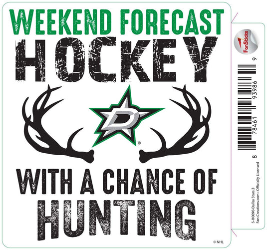 Fan Creations Decal Dallas Stars - NHL 3 inch Decal