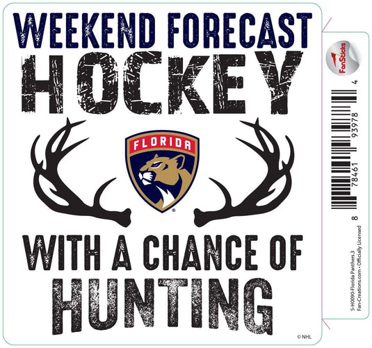 Fan Creations Decal Florida Panthers - NHL 3 inch Decal