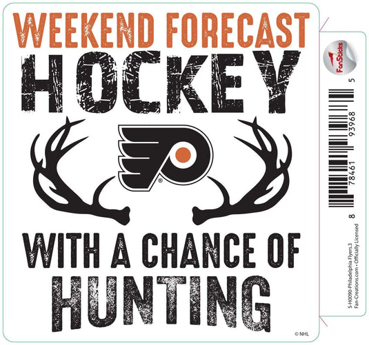 Fan Creations Decal Philadelphia Flyers - NHL 3 inch Decal