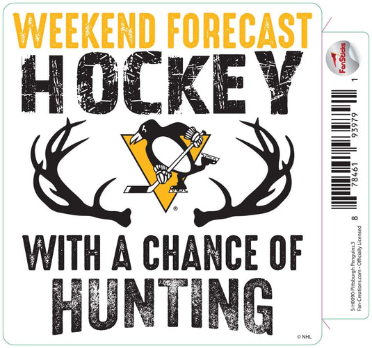 Fan Creations Decal Pittsburgh Penguins - NHL 3 inch Decal