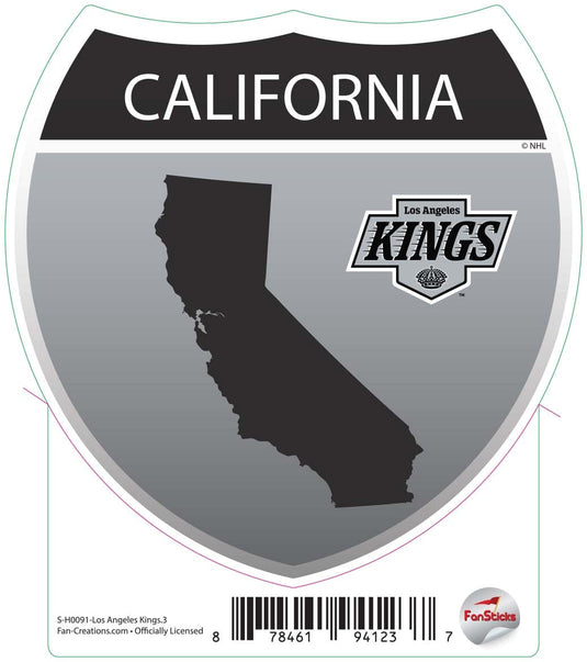 Fan Creations Decal Los Angeles Kings - NHL 3 inch Decal