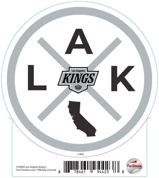 Fan Creations Decal Los Angeles Kings - NHL 3 inch Decal