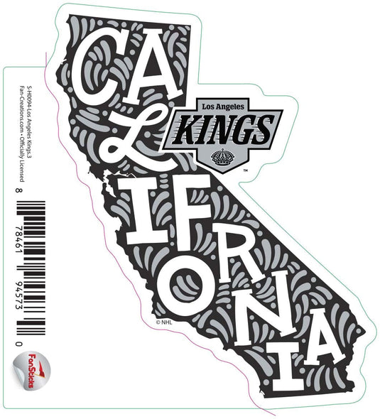 Fan Creations Decal Los Angeles Kings - NHL 3 inch Decal