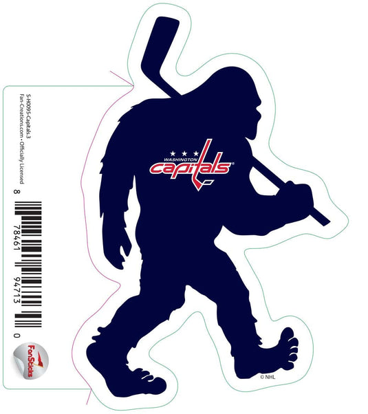 Fan Creations Decal Capitals - NHL 3 inch Decal