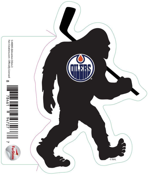 Fan Creations Decal Edmonton Oilers - NHL 3 inch Decal