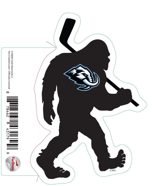 Fan Creations Decal Utah Mammoth - NHL 3 inch Decal