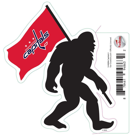 Fan Creations Decal Capitals - NHL 3 inch Decal