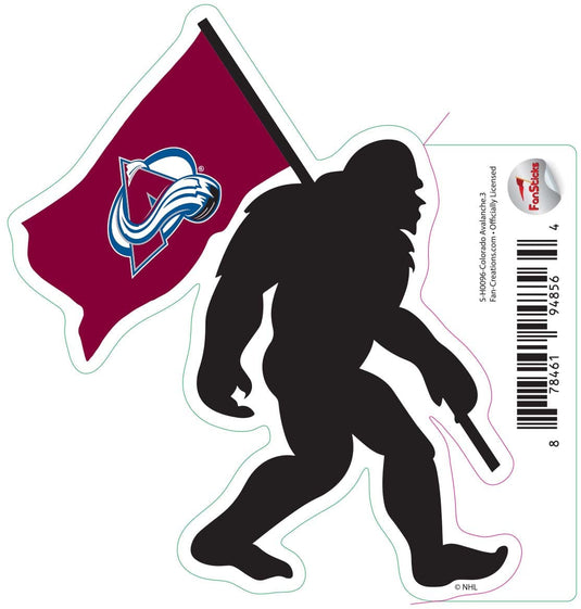 Fan Creations Decal Colorado Avalanche - NHL 3 inch Decal