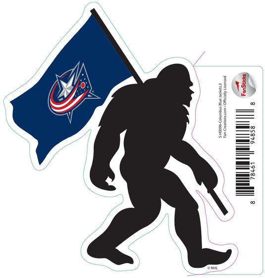 Fan Creations Decal Columbus Blue Jacket - NHL 3 inch Decal