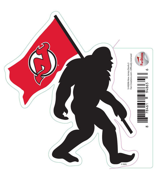 Fan Creations Decal New Jersey Devils - NHL 3 inch Decal