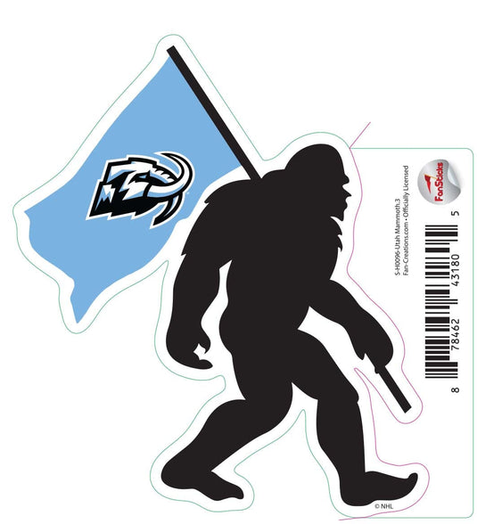 Fan Creations Decal Utah Mammoth - NHL 3 inch Decal