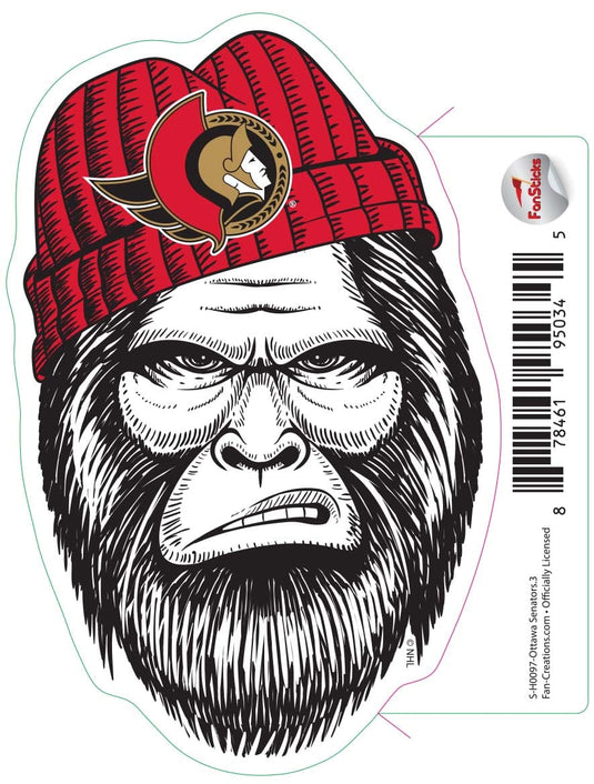 Fan Creations Decal Ottawa Senators - NHL 3 inch Decal