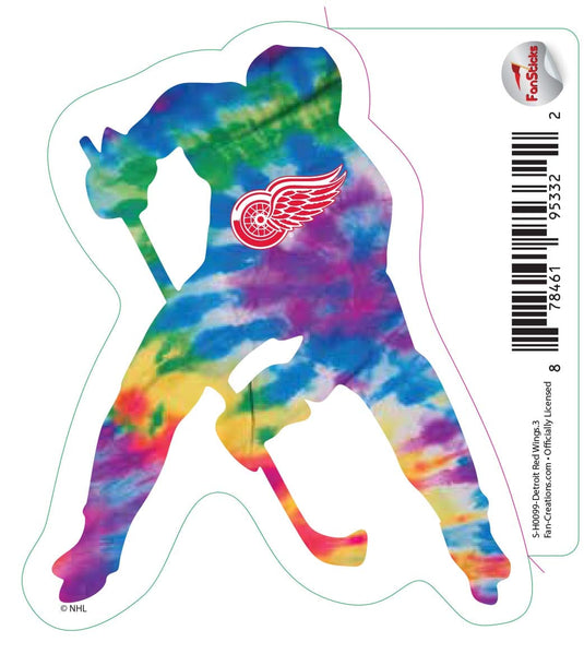 Fan Creations Decal Red Wings - NHL 3 inch Decal