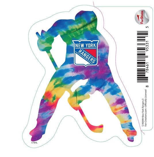 Fan Creations Decal New York Rangers - NHL 3 inch Decal