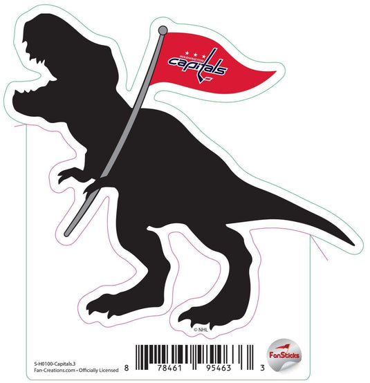 Fan Creations Decal Capitals - NHL 3 inch Decal