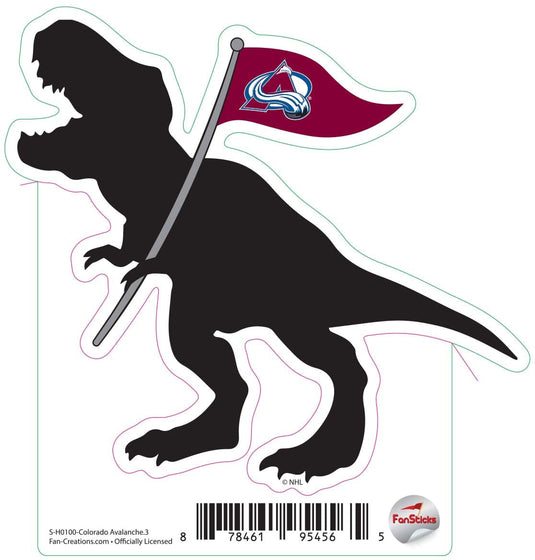 Fan Creations Decal Colorado Avalanche - NHL 3 inch Decal