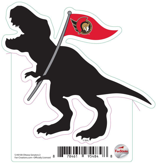 Fan Creations Decal Ottawa Senators - NHL 3 inch Decal