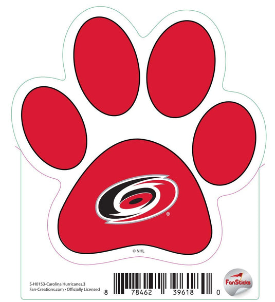 Fan Creations Decal Carolina Hurricanes - NHL 3 inch Decal