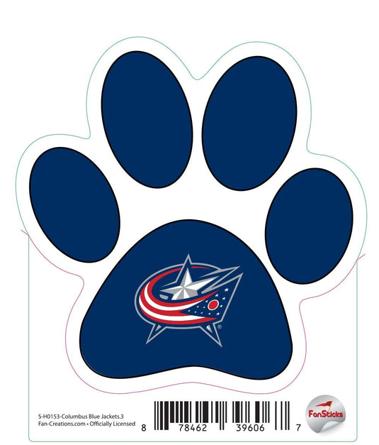 Fan Creations Decal Columbus Blue Jacket - NHL 3 inch Decal