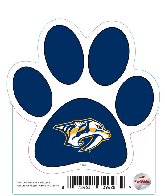 Fan Creations Decal Nashville Predators - NHL 3 inch Decal