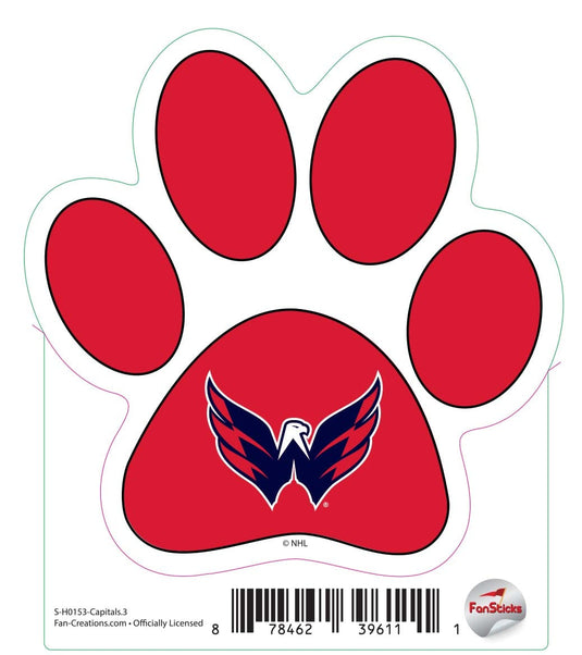 Fan Creations Decal Washington Capitals - NHL 3 inch Decal