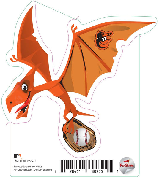 Fan Creations Decal Baltimore Orioles-MLB - 3inch Decal
