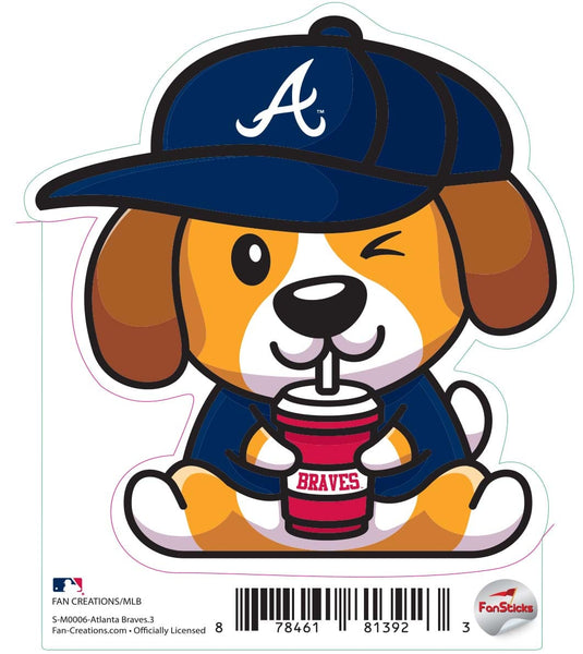 Fan Creations Decal Atlanta Braves-MLB - 3inch Decal