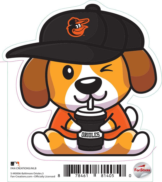 Fan Creations Decal Baltimore Orioles-MLB - 3inch Decal