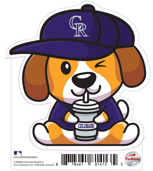 Fan Creations Decal Colorado Rockies-MLB - 3inch Decal