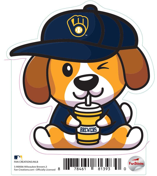 Fan Creations Decal Milwaukee Brewers-MLB - 3inch Decal