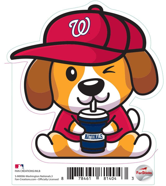 Fan Creations Decal Washington Nationals-MLB - 3inch Decal