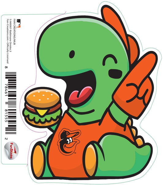 Fan Creations Decal Baltimore Orioles-MLB - 3inch Decal