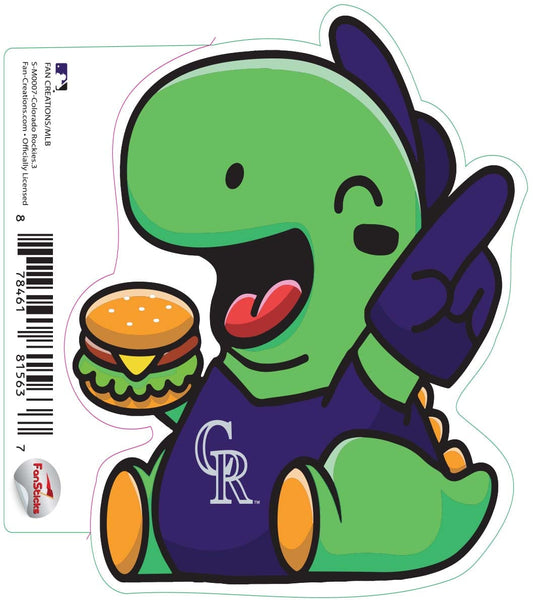Fan Creations Decal Colorado Rockies-MLB - 3inch Decal