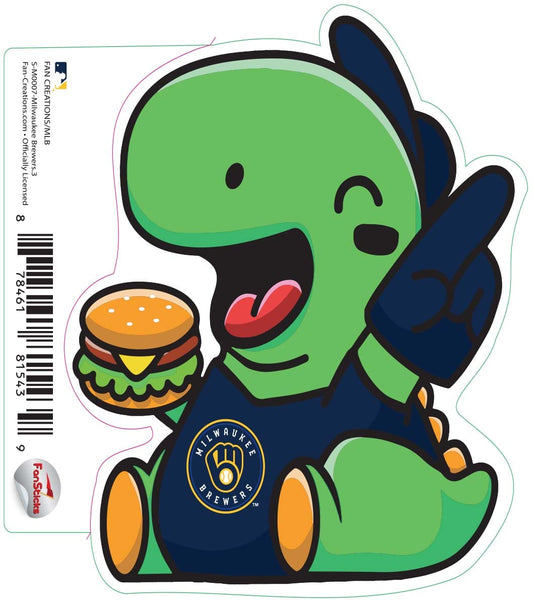 Fan Creations Decal Milwaukee Brewers-MLB - 3inch Decal