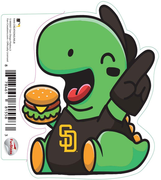 Fan Creations Decal San Diego Padres-MLB - 3inch Decal
