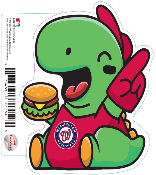 Fan Creations Decal Washington Nationals-MLB - 3inch Decal