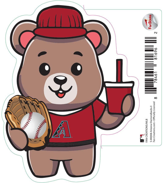 Fan Creations Decal Arizona Diamondbacks-MLB - 3inch Decal