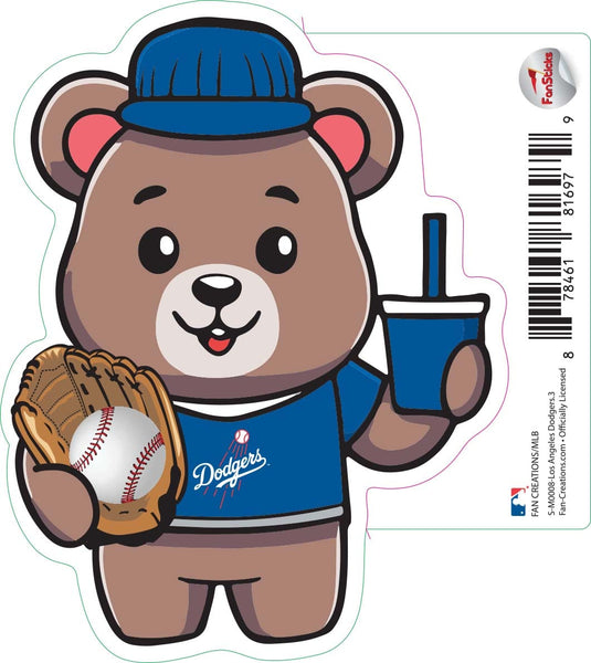 Fan Creations Decal Los Angeles Dodgers-MLB - 3inch Decal