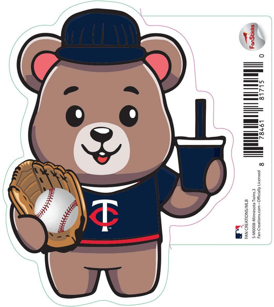 Fan Creations Decal Minnesota Twins-MLB - 3inch Decal