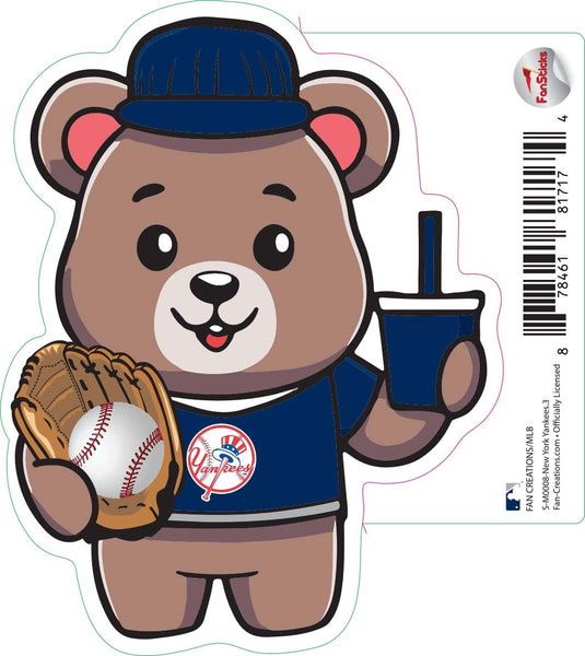 Fan Creations Decal New York Yankees-MLB - 3inch Decal
