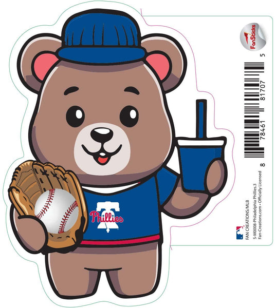 Fan Creations Decal Philadelphia Phillies-MLB - 3inch Decal