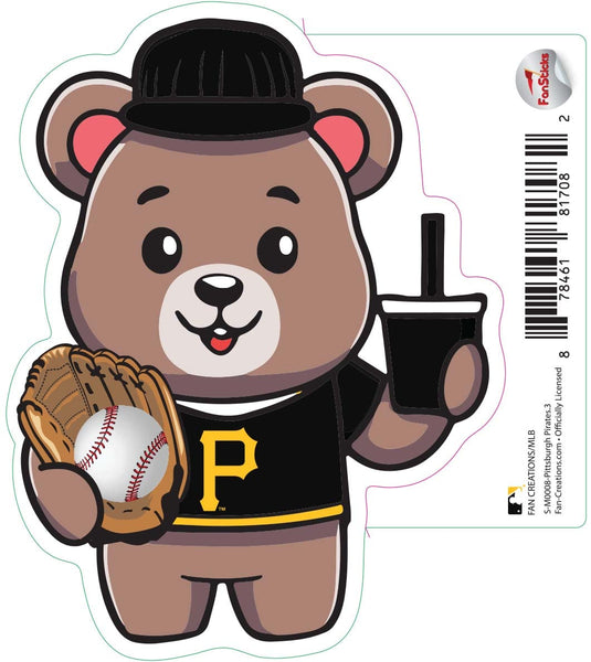 Fan Creations Decal Pittsburgh Pirates-MLB - 3inch Decal