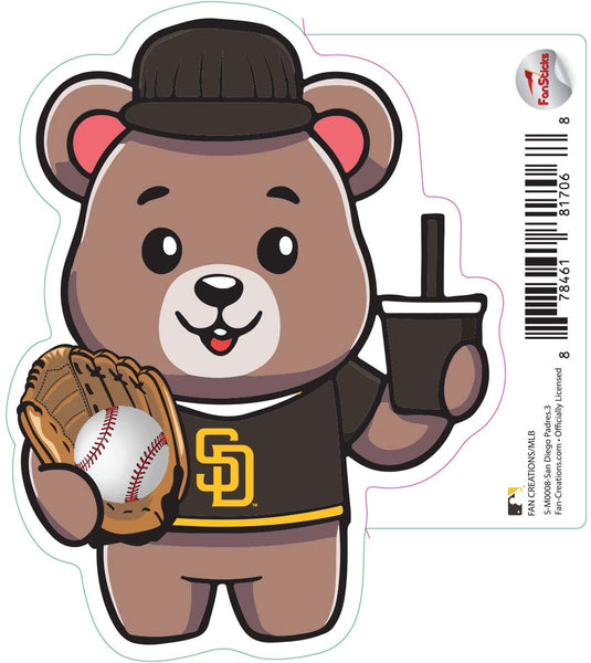Fan Creations Decal San Diego Padres-MLB - 3inch Decal