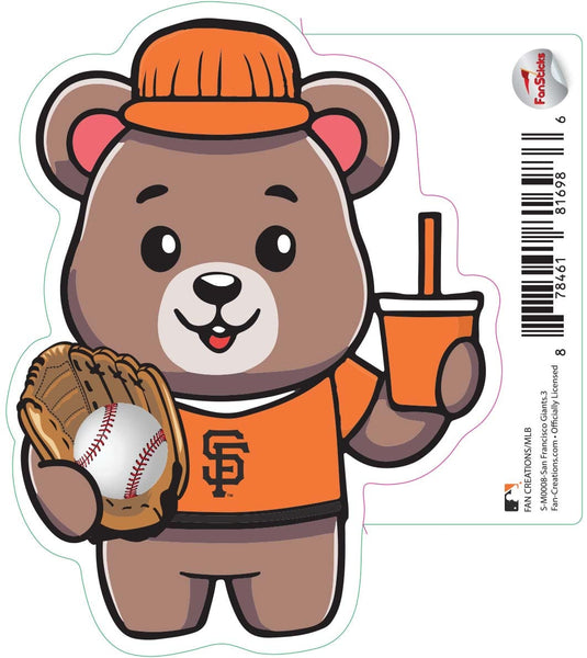 Fan Creations Decal San Francisco Giants-MLB - 3inch Decal